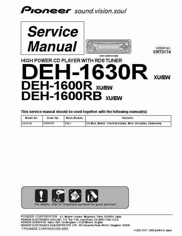 Pioneer CD Player DEH-1600R-page_pdf